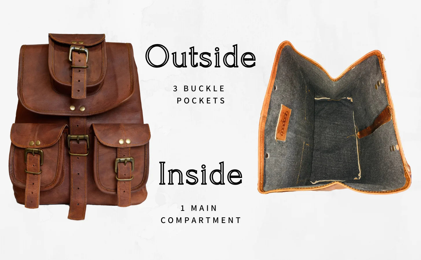 Vintage Modern Genuine Brown Leather Laptop Bag Handmade Portable Lightweight Daypack Durable Bulk Cover for Hiking & Travel