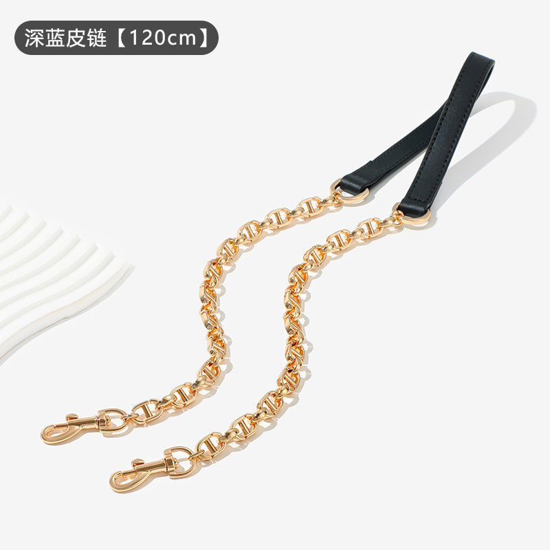 0 Color Difference Original Color Matching Chain Can Be Worn Cross-Body Shoulder Strap Modification Suitable for Diao Hobo Lunch Box Bag Replacement Accessories