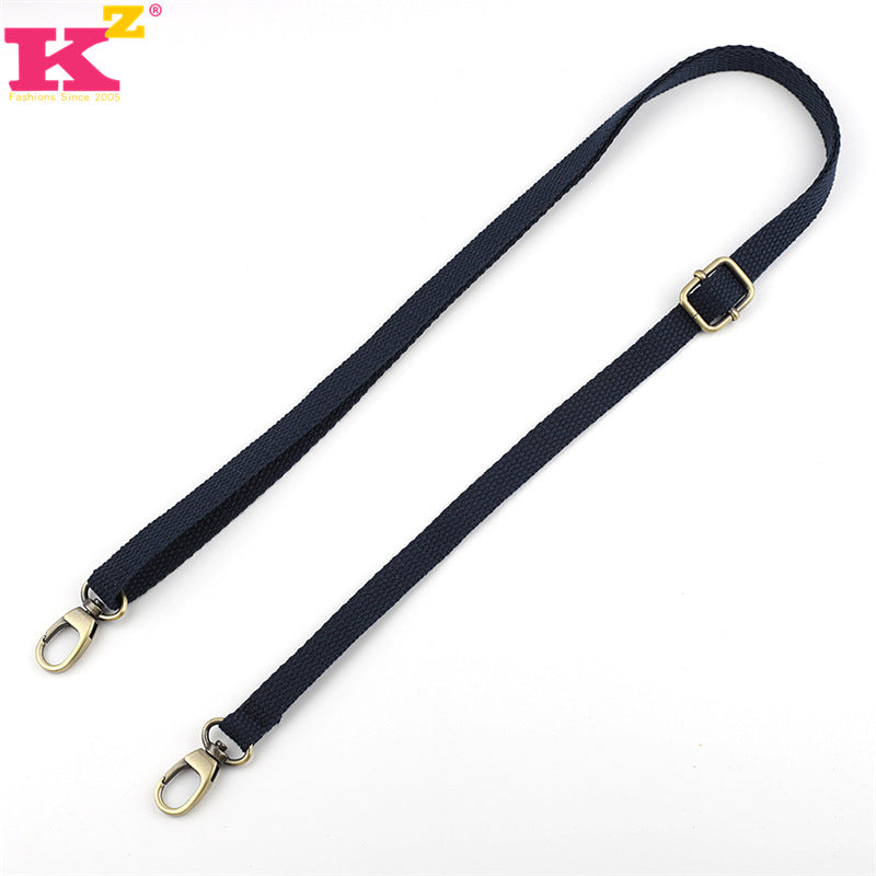 Bag Strap Accessories Crossbody Strap Backpack Strap Colorfulful Canvas Webbing Backpack Strap Versatile Plain Women's Bag Rope