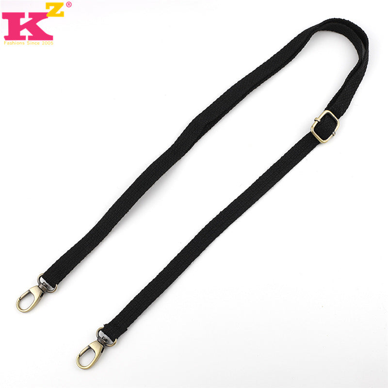 Bag Strap Accessories Crossbody Strap Backpack Strap Colorfulful Canvas Webbing Backpack Strap Versatile Plain Women's Bag Rope