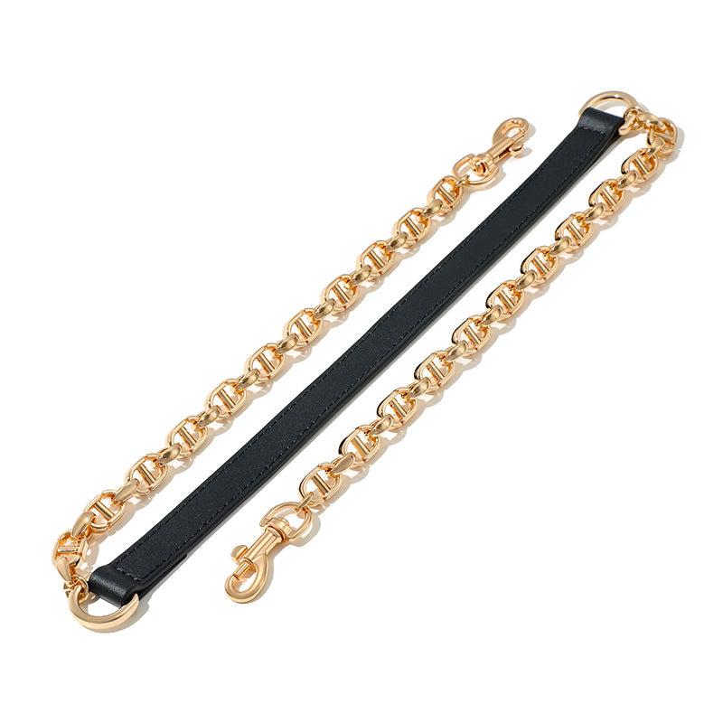 0 Color Difference Original Color Matching Chain Can Be Worn Cross-Body Shoulder Strap Modification Suitable for Diao Hobo Lunch Box Bag Replacement Accessories