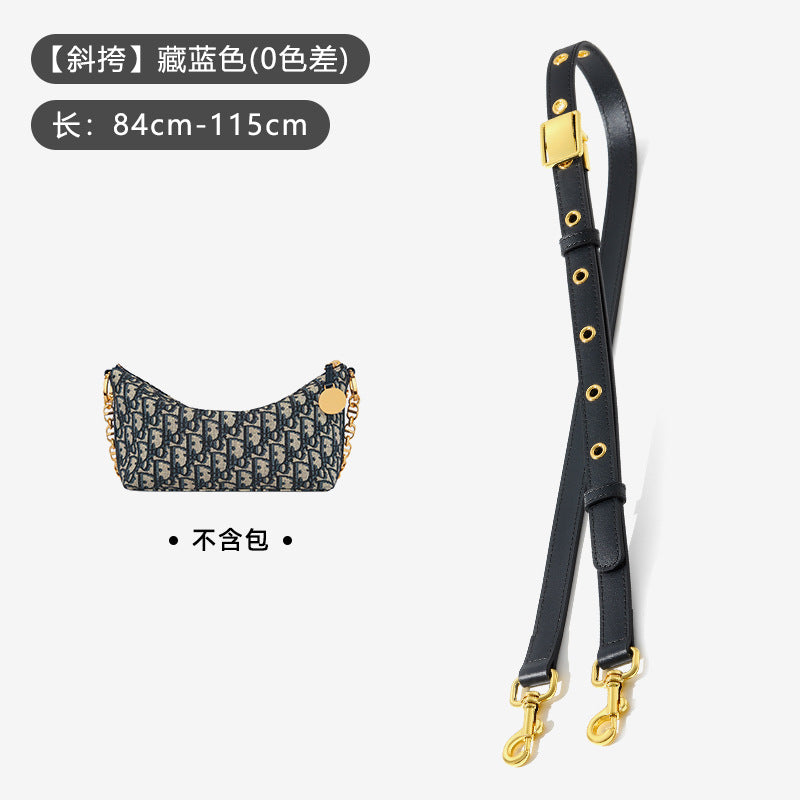 0 Color Difference Original Color Matching Single Shoulder Crossbody Adjustable Strap Accessories Suitable for Diao Hobo Lunch Box Bag Modification
