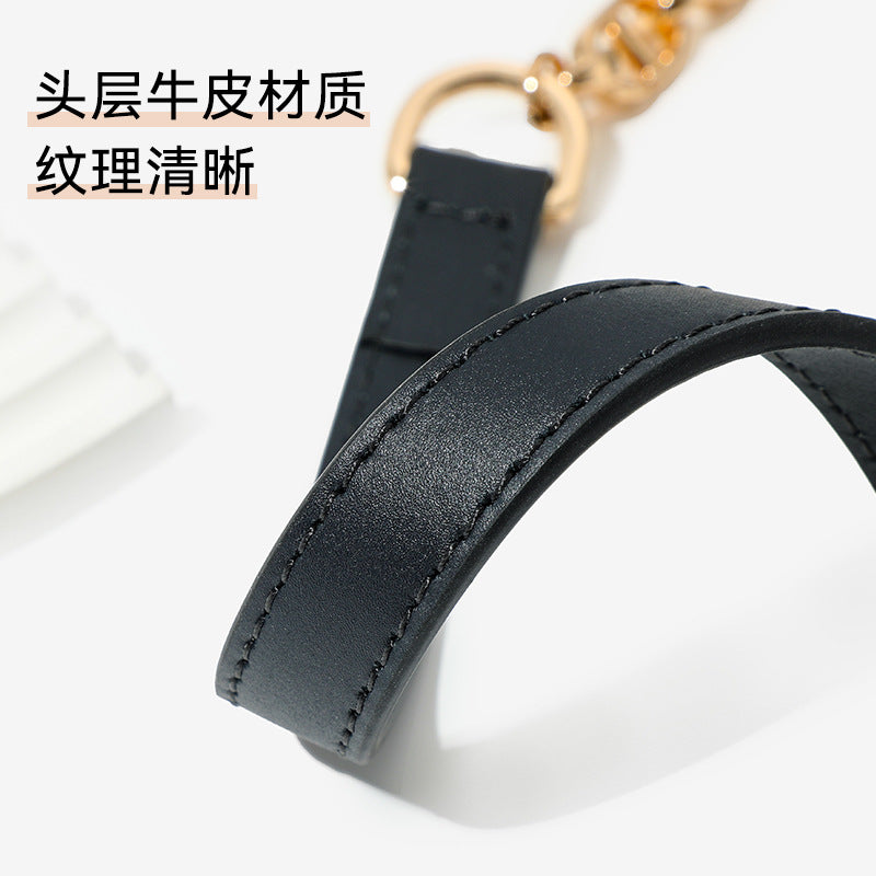 0 Color Difference Original Color Matching Chain Can Be Worn Cross-Body Shoulder Strap Modification Suitable for Diao Hobo Lunch Box Bag Replacement Accessories