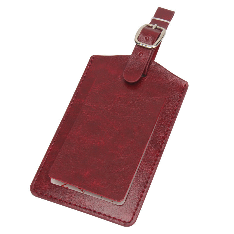 Hidden Luggage Tags, Suitcase Tags, Checked Baggage Identification Card Holders, Customizable with Advertising Logo