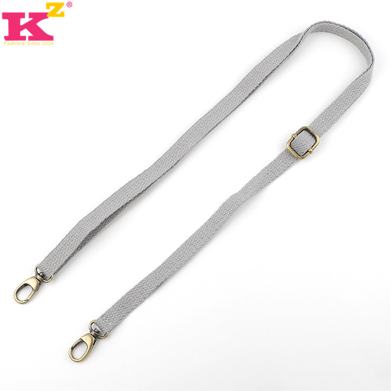 Bag Strap Accessories Crossbody Strap Backpack Strap Colorfulful Canvas Webbing Backpack Strap Versatile Plain Women's Bag Rope